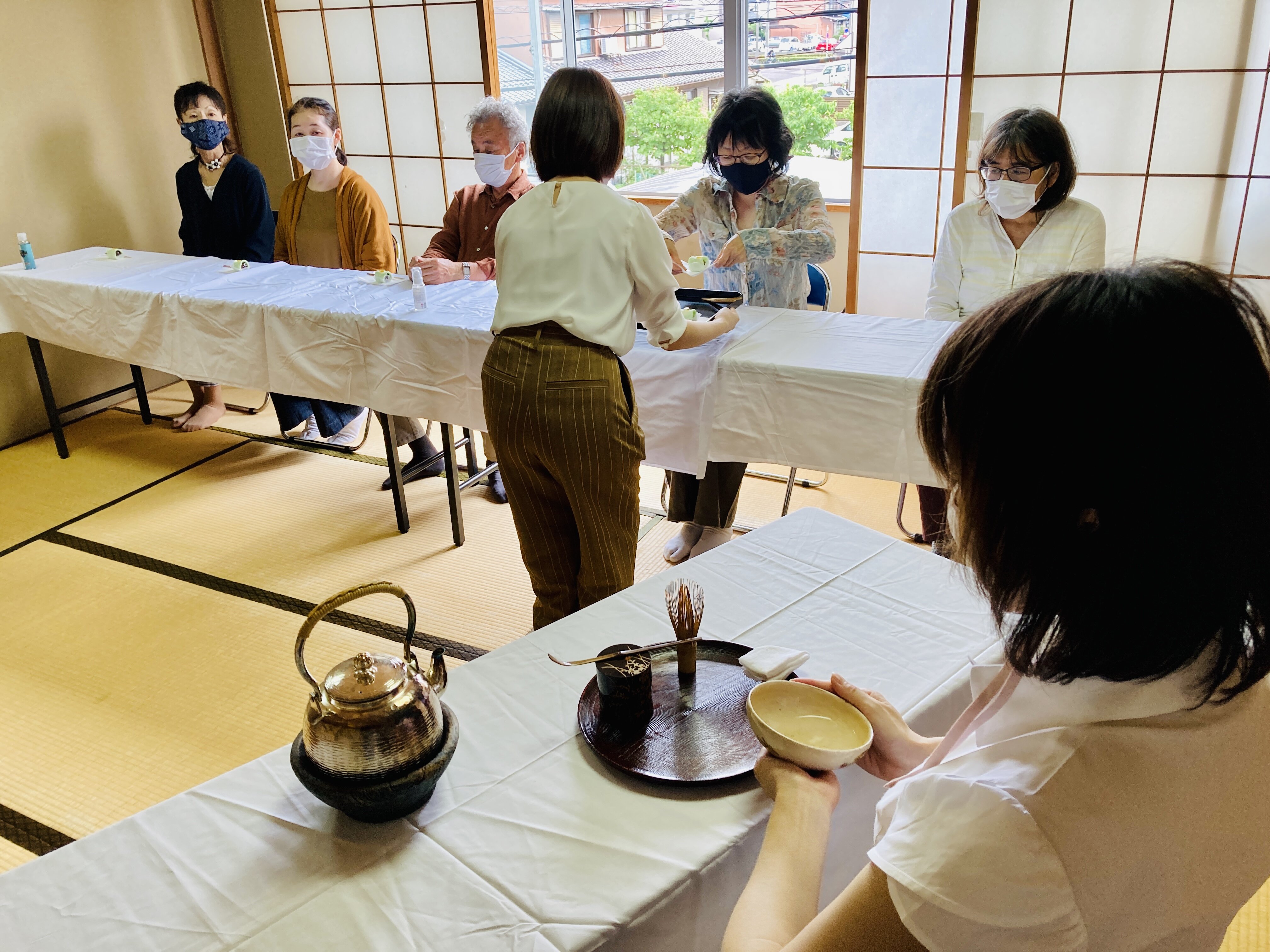 暮らしに生きる「お茶」を 名古屋・公民館茶室を活用 茶美会テーブル茶道｜最新情報 WEB茶美会 sabie（ウェブさびえ）